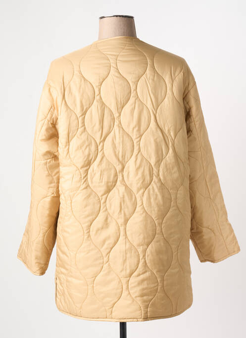 Doudoune poches sans capuche beige OBEY femme