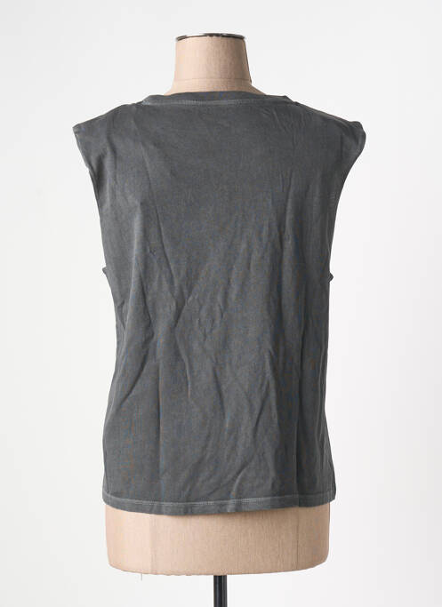 Top gris LEON & HARPER femme