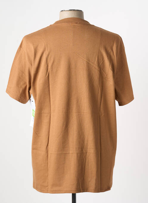T-shirt marron OBEY homme