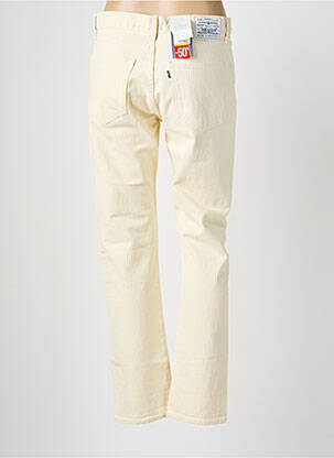 Jeans coupe droite stretch jaune LEVI'S femme