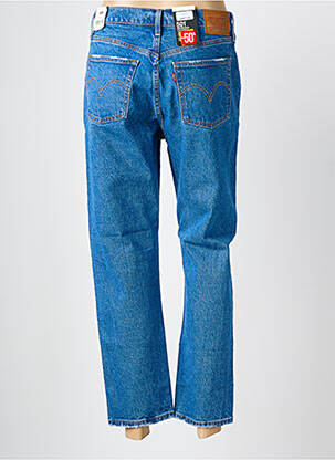 Jeans coupe droite stretch taille normale bleu LEVI'S femme