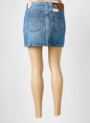Jupe courte poches bleu LEVIS femme