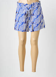 Short taille normale taille normale bleu SACRÉCOEUR femme