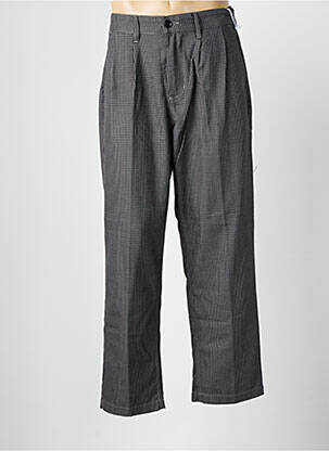 Pantalon droit tissage popeline taille normale gris OBEY homme