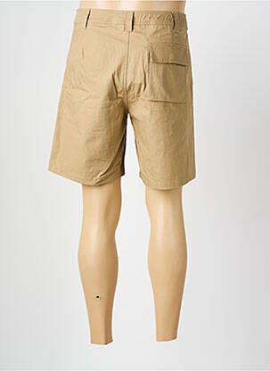 Bermuda coupe droite taille normale marron OLAF homme