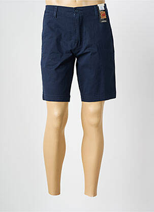 Bermuda stretch taille normale bleu LEVIS homme