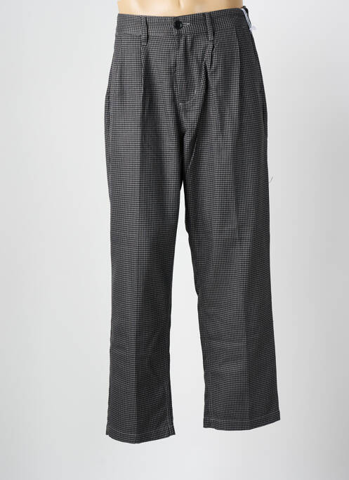 Pantalon droit tissage popeline taille normale gris OBEY homme