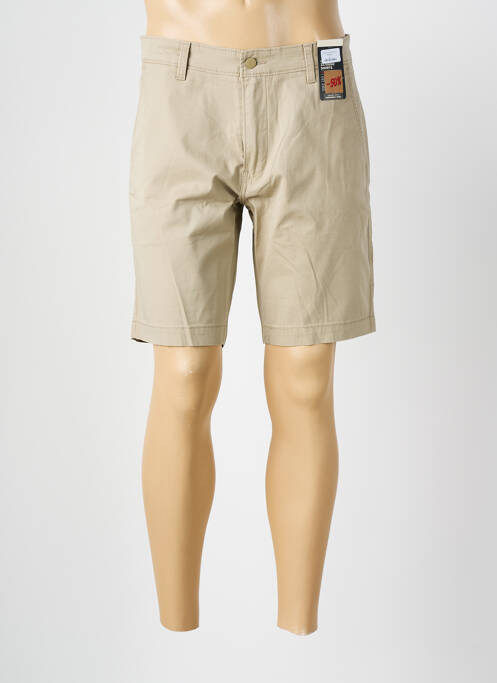 Bermuda stretch taille normale beige LEVIS homme