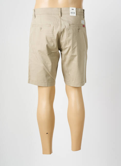 Bermuda stretch taille normale beige LEVIS homme