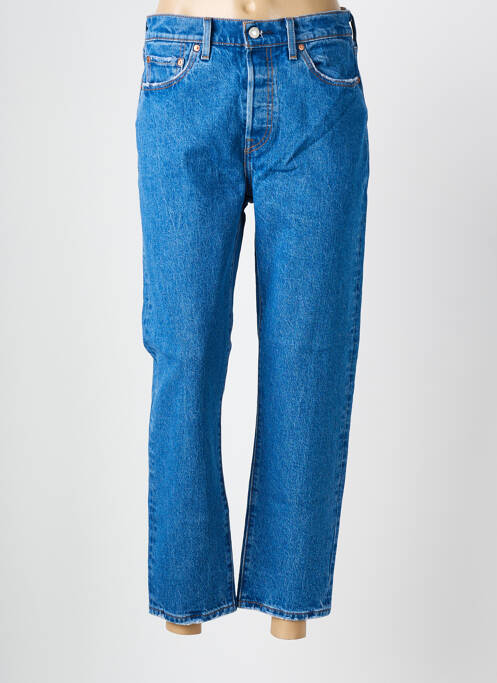 Jeans coupe droite bleu LEVIS pour femme