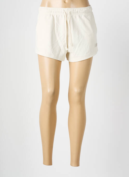 Short beige NEW BALANCE pour femme