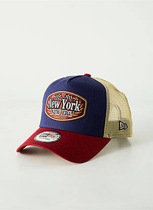 Casquette broderie bleu NEW ERA homme