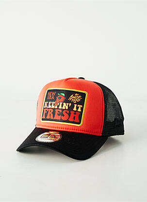 Casquette broderie noir NEW ERA homme