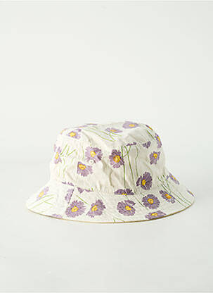 Chapeau imprimé fantaisie beige OBEY unisexe