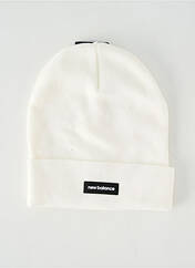 Bonnet blanc NEW BALANCE pour homme seconde vue