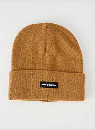Bonnet marron NEW BALANCE pour homme