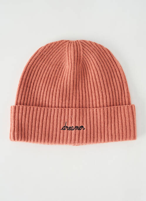 Bonnet orange MAISON LABICHE pour unisexe