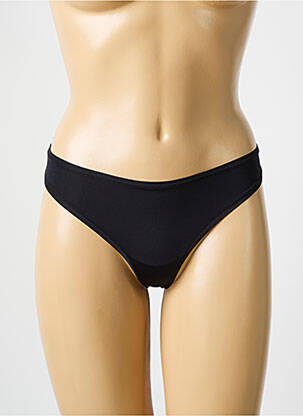 Tanga tanga noir VERDISSIMA femme