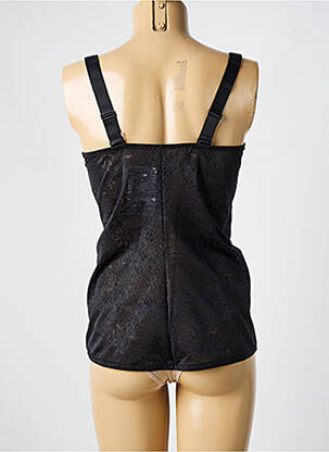 Top/caraco bretelles élastiquées ajustables noir ULLA DESSOUS femme