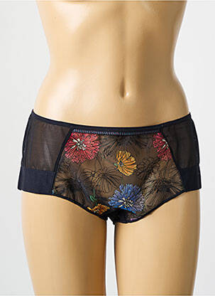 Shorty broderie noir LOU femme