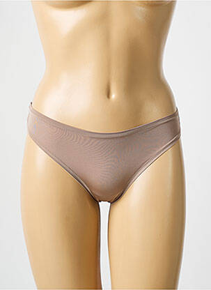 Tanga beige VERDISSIMA pour femme
