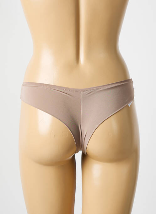 Tanga tanga beige VERDISSIMA femme