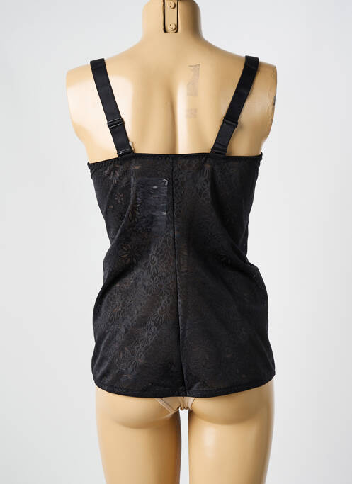 Top/caraco bretelles élastiquées ajustables noir ULLA DESSOUS femme