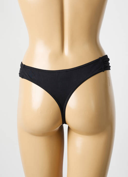Bas de maillot de bain noir SUN VALLEY femme