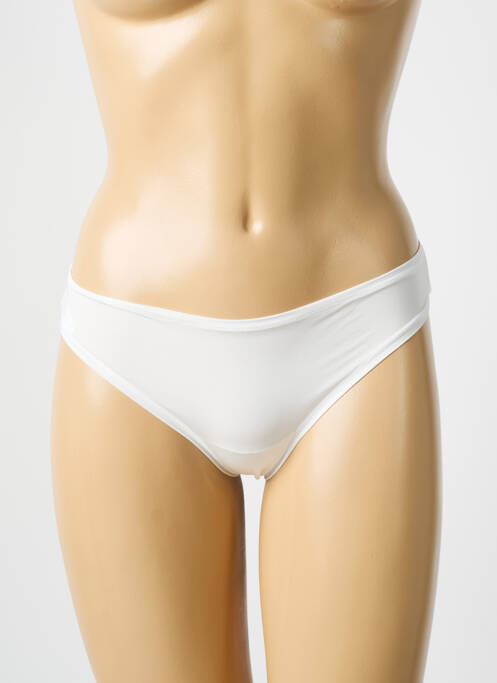 Tanga blanc VERDISSIMA pour femme