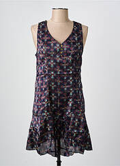 Robe courte violet ARELINE pour femme seconde vue