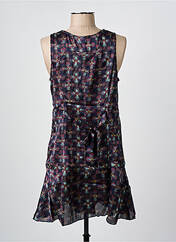 Robe courte violet ARELINE pour femme seconde vue