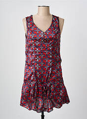 Robe courte rouge ARELINE pour femme seconde vue