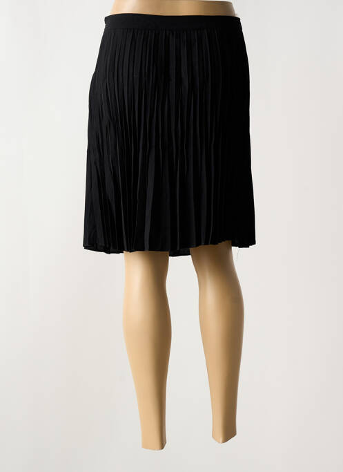 Jupe mi-longue noir ARELINE femme