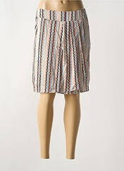 Jupe mi-longue orange ARELINE pour femme seconde vue