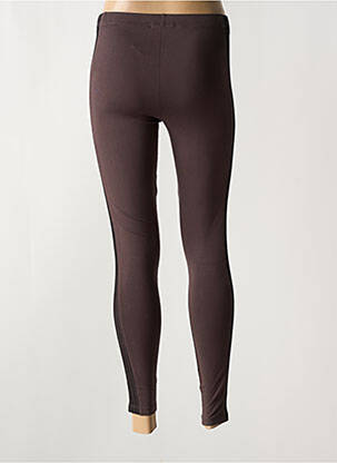 Legging stretch taille normale marron MALOKA femme