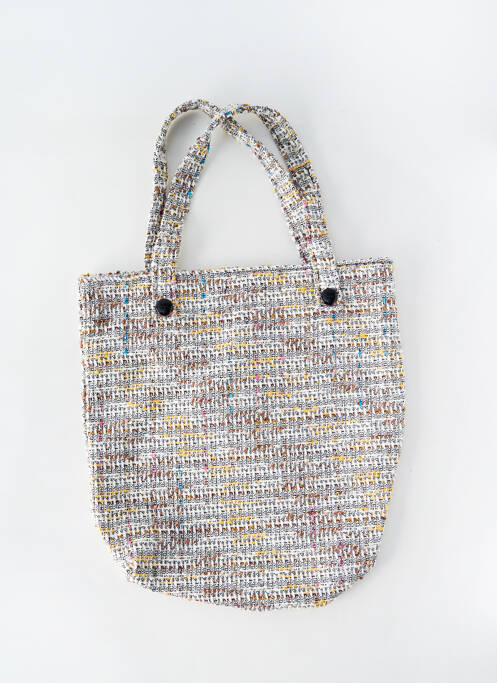 Sac forme cabas forme cabas blanc MALOKA femme