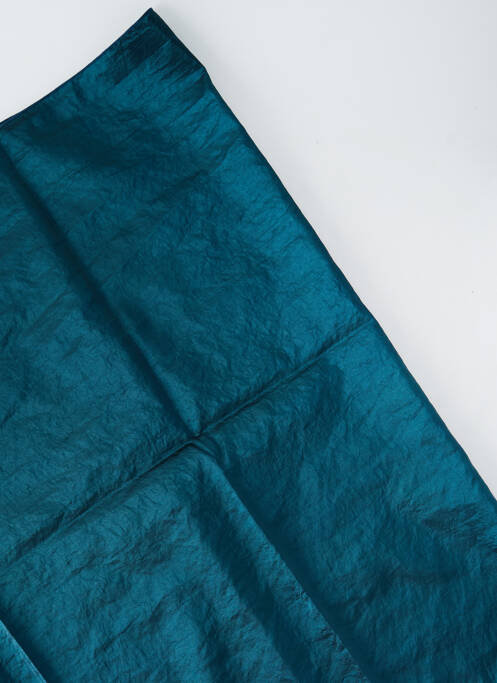 Foulard effet matière satinée vert PAUL BRIAL femme