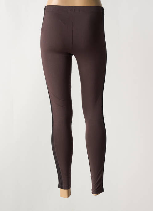 Legging stretch taille normale marron MALOKA femme