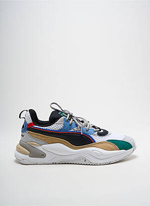 Baskets bout rond bout rond bleu PUMA unisexe