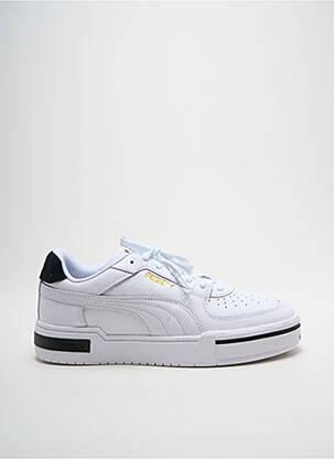 Baskets bout rond bout rond blanc PUMA homme