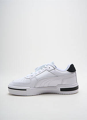 Baskets bout rond bout rond blanc PUMA homme