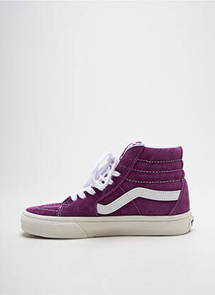 Baskets nubuck bout rond violet VANS unisexe