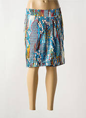 Jupe mi-longue bleu ARELINE pour femme seconde vue