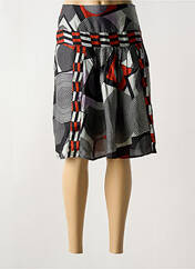 Jupe mi-longue gris ARELINE pour femme seconde vue