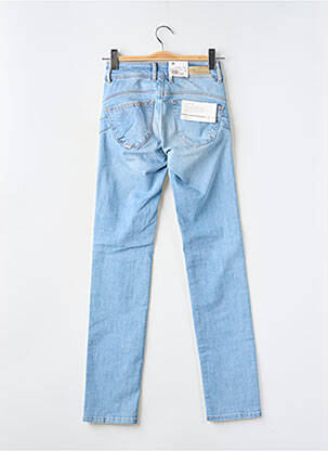 Jeans coupe slim stretch taille haute bleu SALSA femme