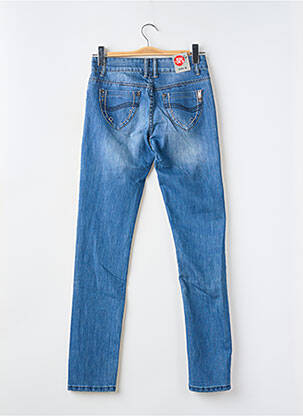 Jeans coupe slim stretch taille normale bleu ONADO femme