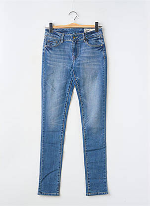 Jeans coupe slim stretch taille normale bleu OMW femme