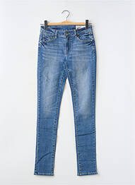 Jeans coupe slim stretch taille normale bleu OMW femme