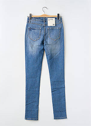 Jeans coupe slim stretch taille normale bleu OMW femme