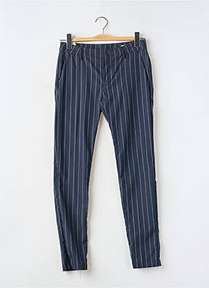 Pantalon chino taille normale taille normale bleu REIKO femme